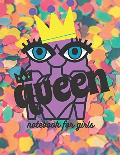 notebook style Queen for girls: perfect gift for girls - Image 1