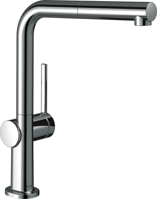 hansgrohe Talis M54 Kitchen Tap 270 with pull-out spout and Hose Box, single spray mode chrome