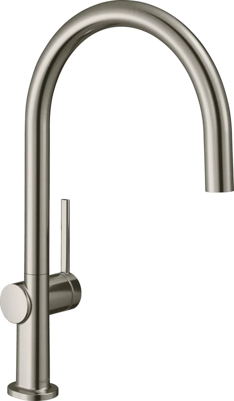 hansgrohe Talis M54 - kitchen tap, 1 spray, kitchen sink tap with spout height 220 mm, kitchen mixer tap with swivel spout, stainless steel finish, 72804800