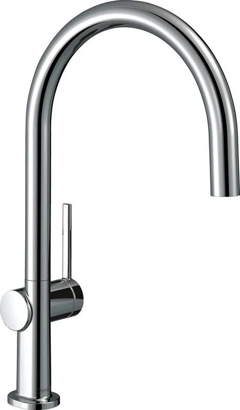 hansgrohe Talis M54 - kitchen tap, 1 spray, kitchen sink tap with spout height 220 mm, kitchen mixer tap with swivel spout, chrome, 72804000