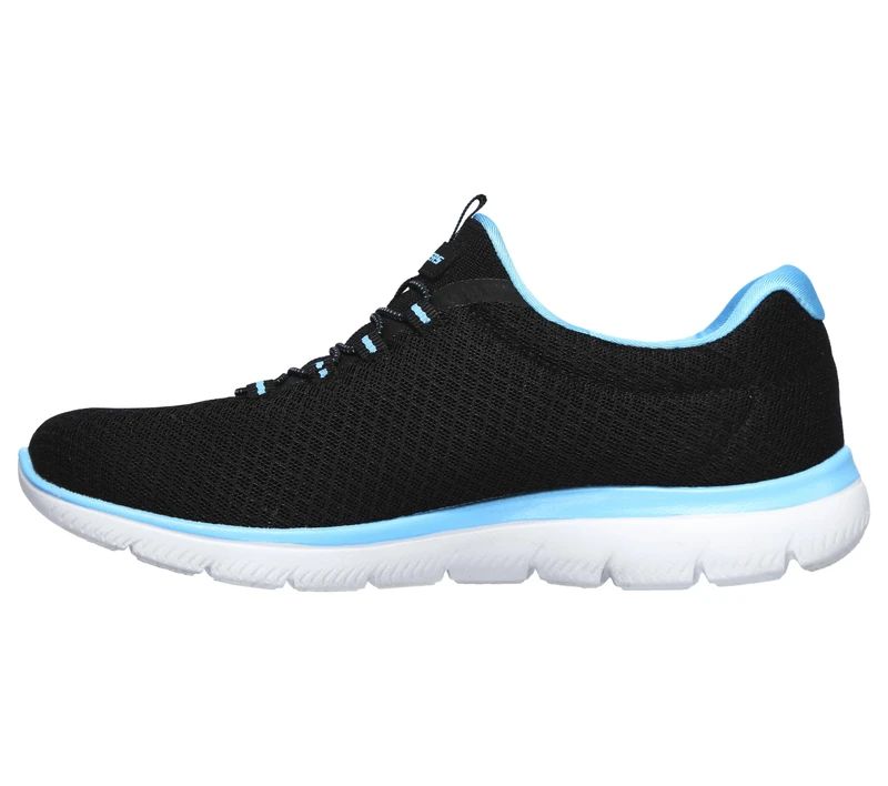 Skechers Women's Summits 12980 Trainers - Black/Turquoise - Image 1