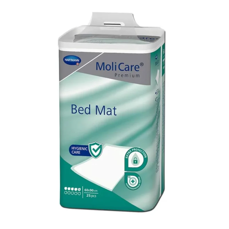 Molicare Premium Bed Mat 5 Drops - 60 x 90 cm, 4 x 25 Pack