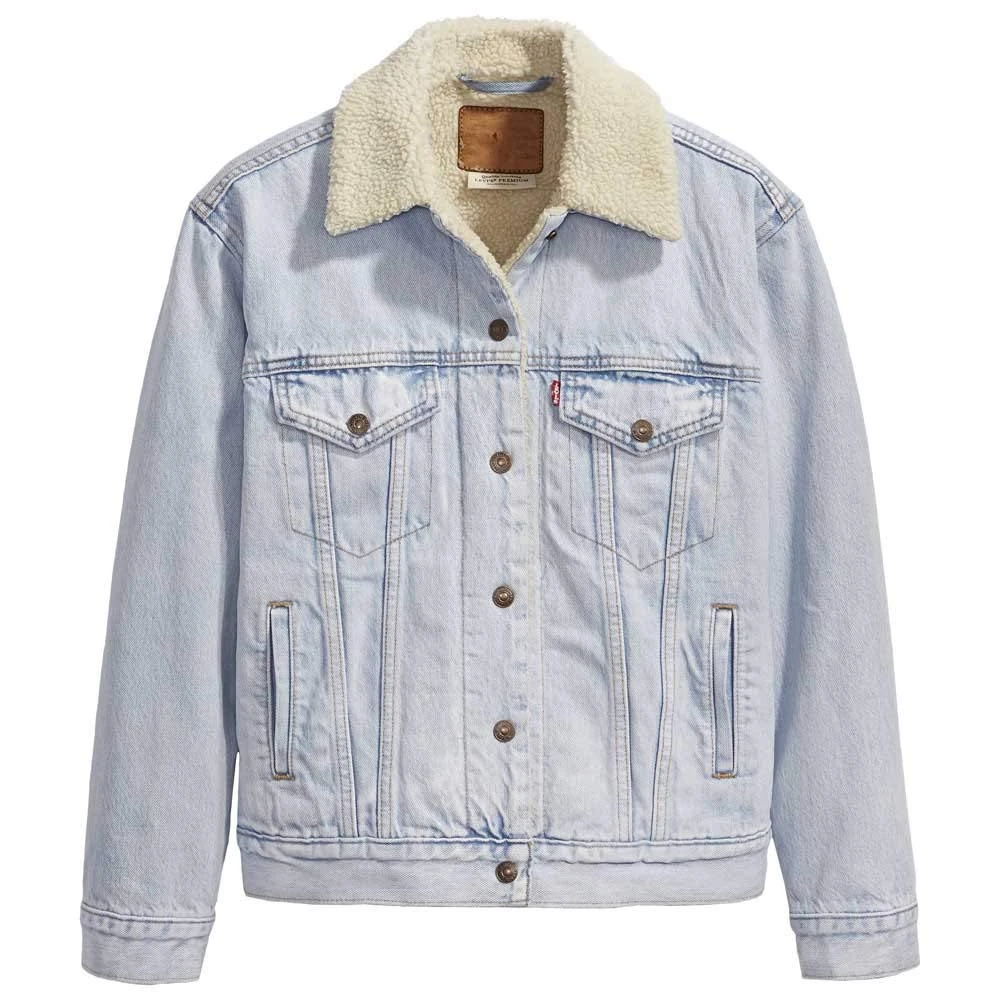 Levi's Women's Ex-Boyfriend Sherpa Trucker Jacket, Warm As Toast M