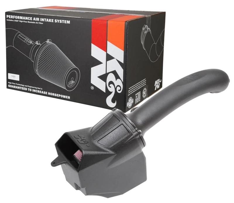 K&N Cold Air Intake Kit: High Performance, Guaranteed to Increase Horsepower: Fits 2018-2020 JEEP Wrangler JL, 63-1580