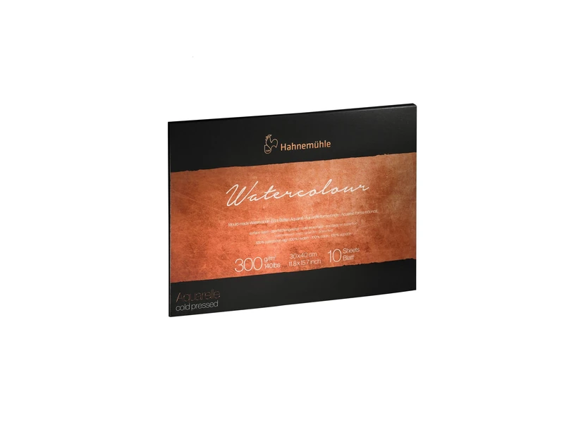 Hahnemuhle The Collection 100% Cotton Watercolour Block Cold Press 24x32cm 300gsm