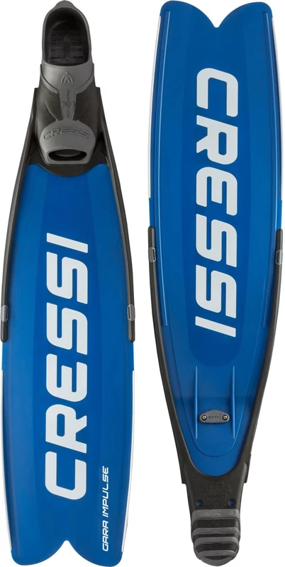 Cressi Unisex's Gara Modular Impulse, Blue, 46/47 Long Blade Full Foot Pocket, 12/13 | US Man 13/14 | EU
