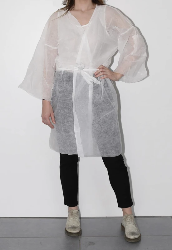 Italian Bed Linen Kimono-Set 10 Pieces, White, Default - Image 1