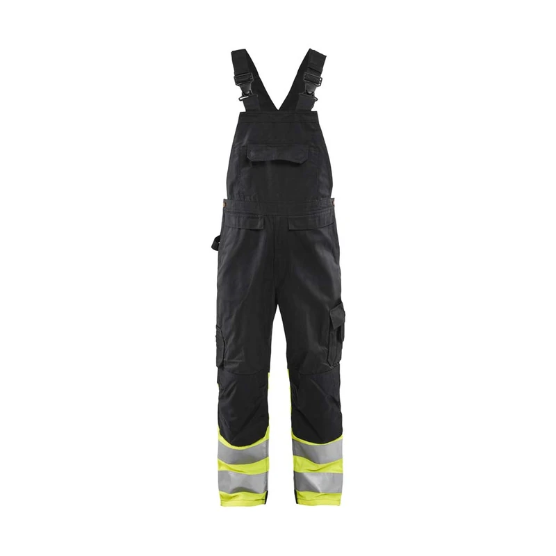 Blaklader 266218009933D92 High Vis Overalls Black/Yellow Size D92