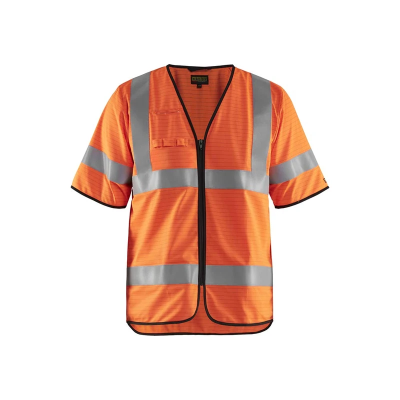 Blaklader 303417295300S/M Multinorm Safety Waistcoat, High Vis Orange, Size S/M