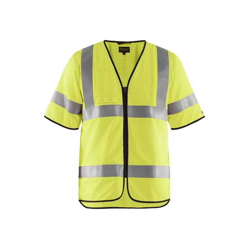 Blaklader 303417293300XXL/3XL Multinorm Safety Waistcoat, High Vis Yellow, Size XXL/3XL