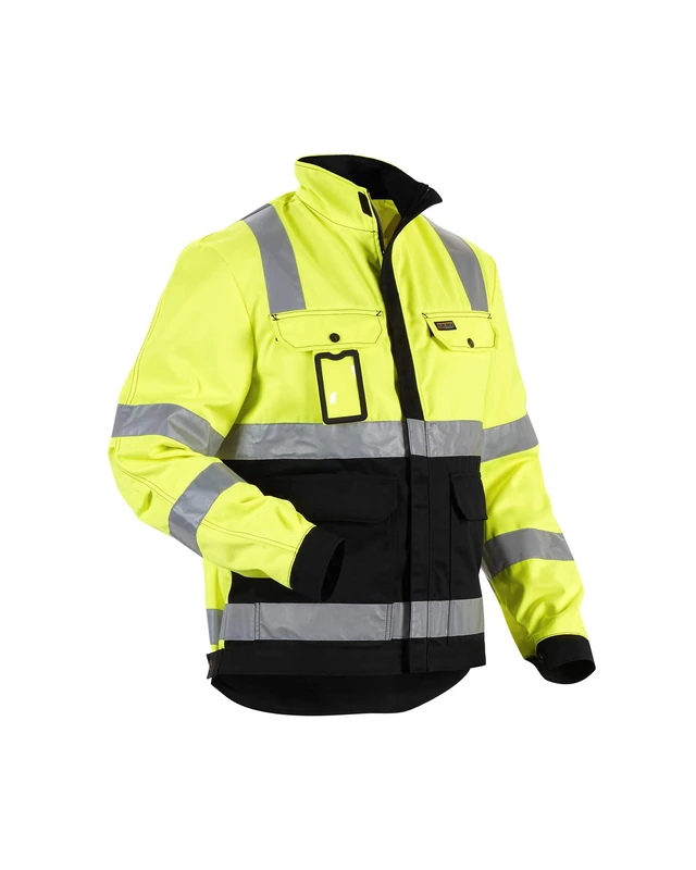 Blaklader 4023180433995XL High Vise Jacket, Yellow/Black, Size 5XL