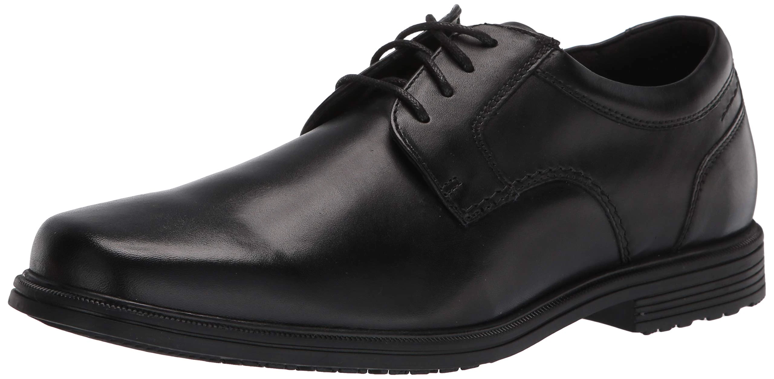 Rockport Men's Robinsyn Waterproof Plain Toe Oxford, Black, 7.5 UK