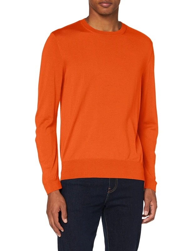 FALKE Men's Longsleeve 60128 Crew Neck Long Sleeve Hokkaido M