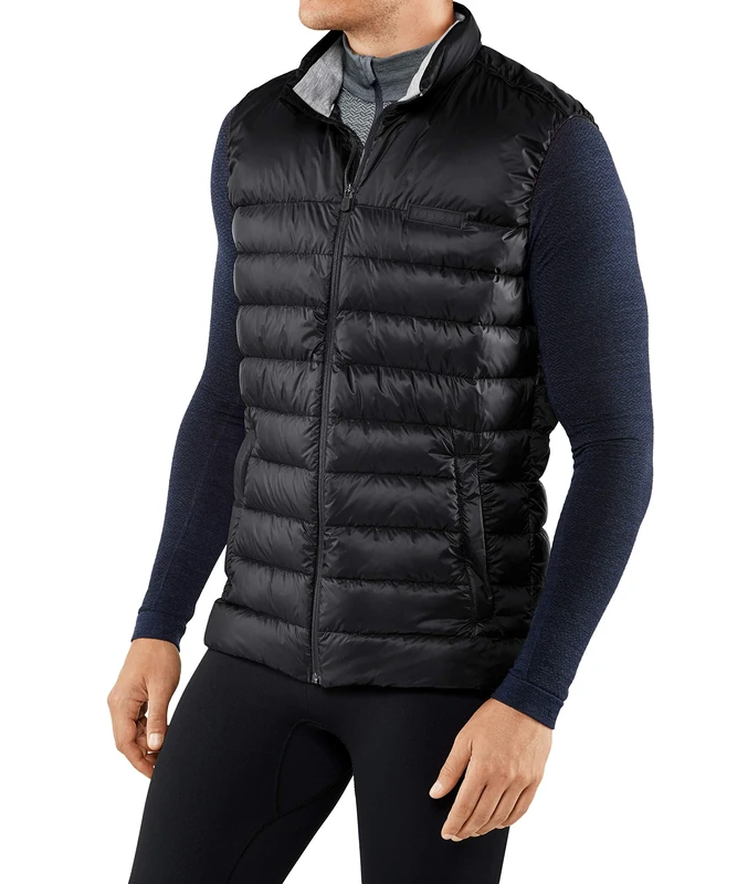 FALKE Men's Vest-38909 Waistcoat, Black, XXL