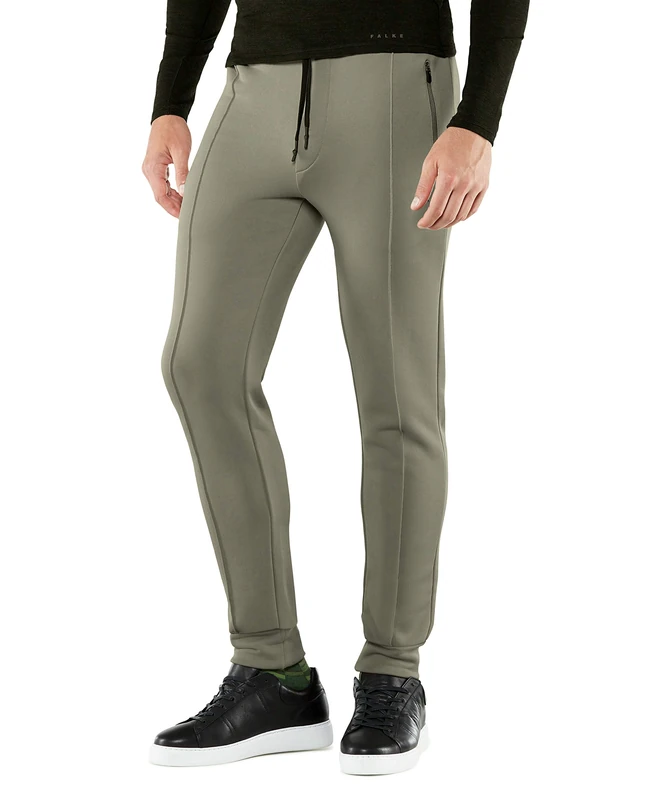 FALKE Men's Lg Prep Trousers, mens, Men's trousers, 37354, Vetiver, L
