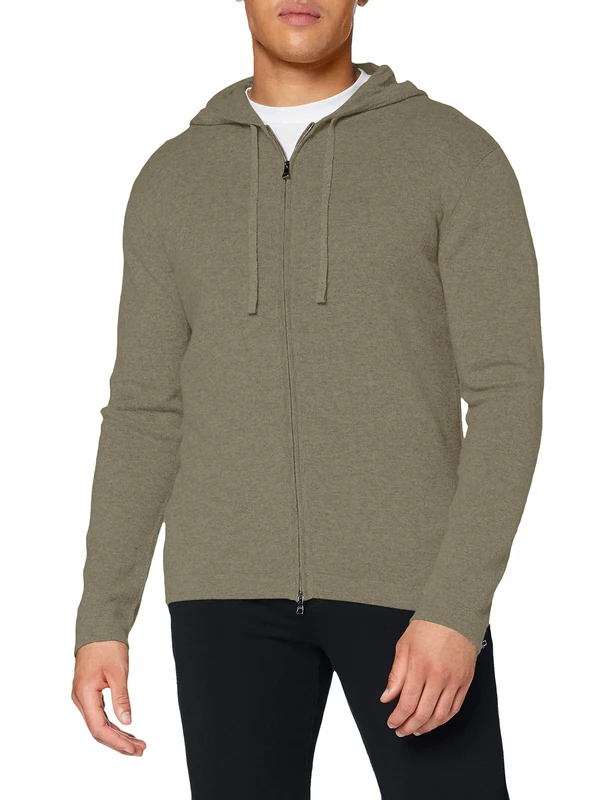 FALKE Hoodie-60110 Men's Hoodie - Vetiver, M