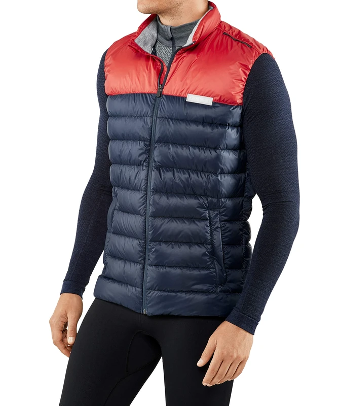 FALKE Men's Vest-38909 Waistcoat, Navy, L