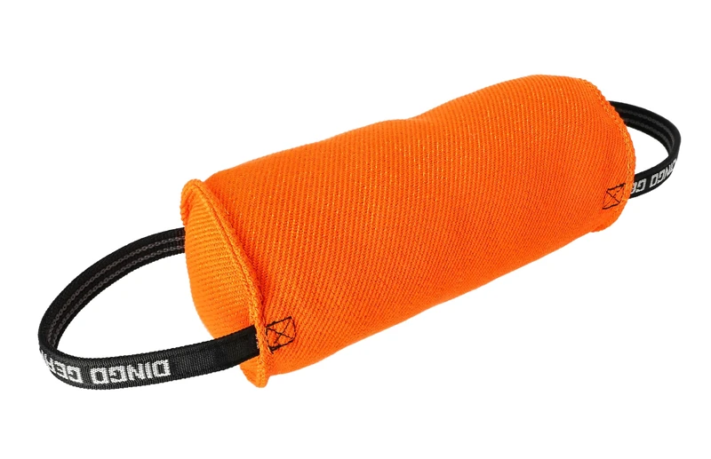 DINGO GEAR Bite Tug Candy for Bite Training K9 IGP Retrieve Tug of War Orange S00098,XL