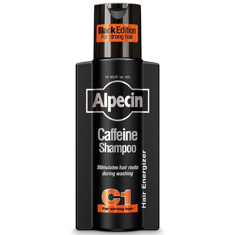 Alpecin C1 Black Edition Caffeine Shampoo, 0.28998 kg - Image 1