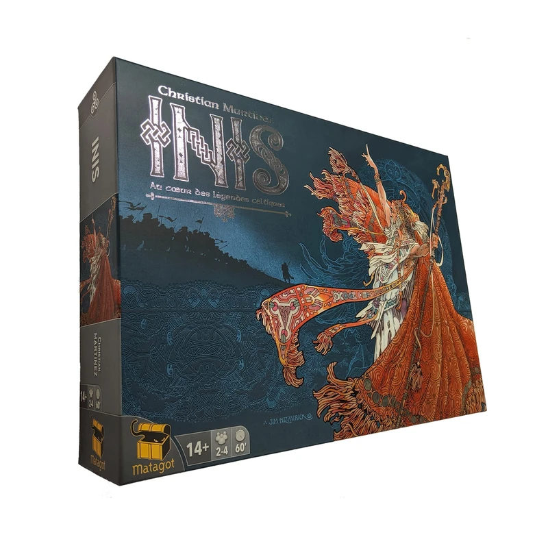 Matagot SARL, Inis, Board Game, Ages 14+, 2-4 Players, 60+ Minutes Playing Time