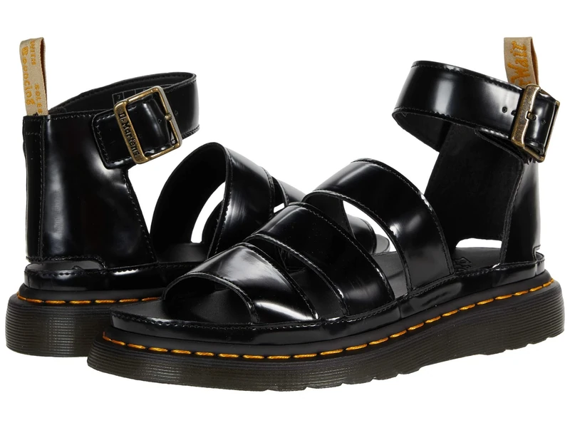 Dr. Martens Women's DM26372001_36 Sandals, Black Oxford, 2 UK