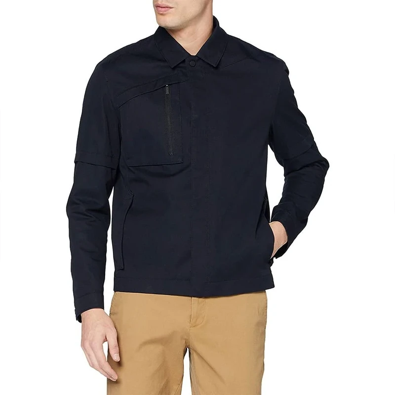 HUGO Men's Uron211t1 10110503 01 Casual Blazer, Dark Blue401, 56