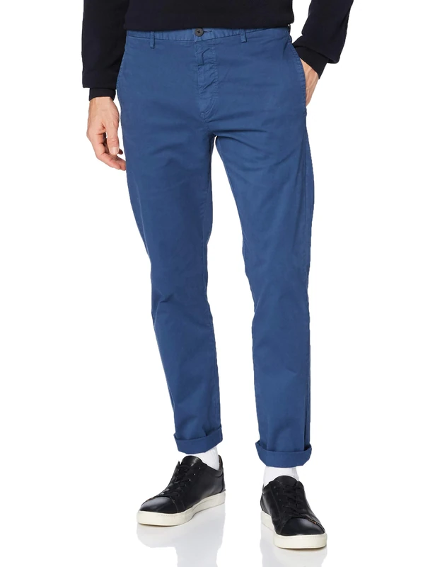 HUGO Men's Trousers, Dark Blue401, 34 W/32 L