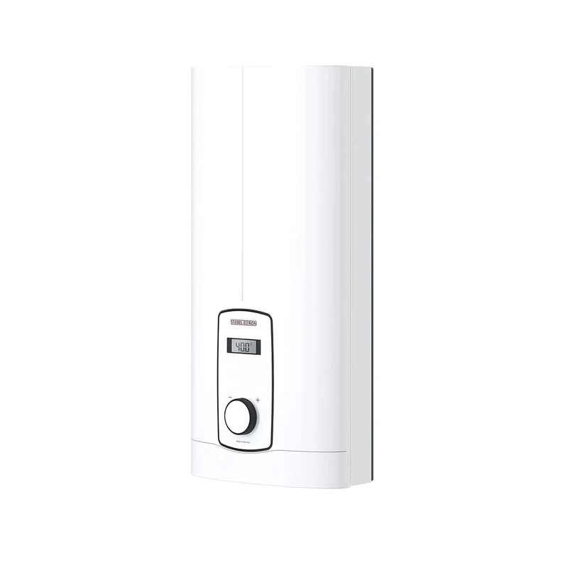 Stiebel Eltron 203865 DHB-E 27 Set Comfort instantaneous Water Heater, Electronically Controlled, LCD, Precise Temperature Selection, 400 V, White, kW