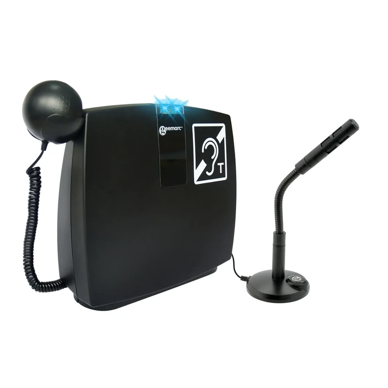 Geemarc LoopHEAR 102 - Induction Loop for Counter Areas and Other Public Premises - Allows for Smooth Communication with Hearing Impaired People in Crowded Places (LH102V2_BLK_I) - Image 1