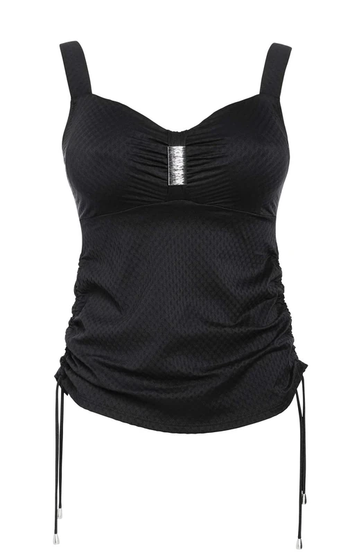 Ulla Women's Tankini Top 9190 Black 32G