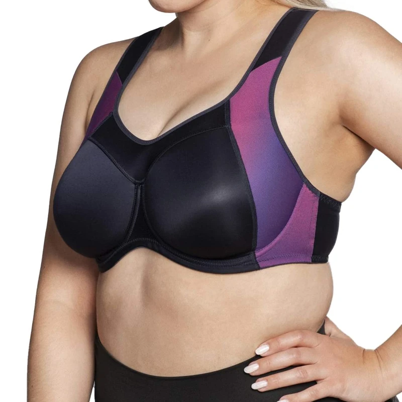 Ulla Women's Sports Bra 6220 Navy Blue-Pink 34K - Image 1