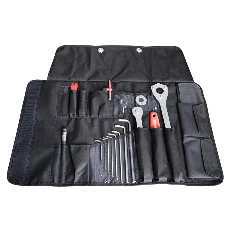 UNIOR Unir Pro Tool Wrap Set: Red