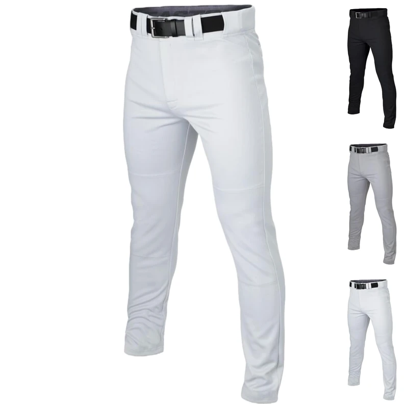Easton Rival+ Baseball Pant | Full Length/Semi-Relaxed Fit | Adult Sizes | Solid & Piped Options