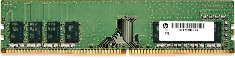 HP 8GB 1x8GB DDR4 2933 NECC UDIMM 8GB DDR4 2933 UDIMM Black