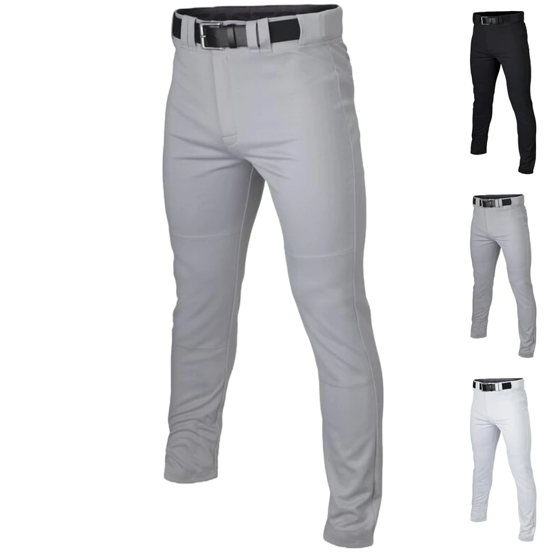 Easton Rival+ Baseball Pant | Full Length/Semi-Relaxed Fit | Adult Sizes | Solid & Piped Options
