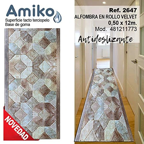 Amiko Rug, Multi-Colour, 0.50 x 12 m - Image 1