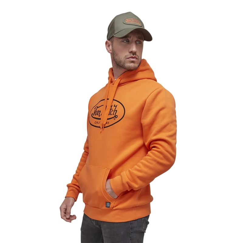 Men's Cotton Sweatshirt with Hood, Comfortable and Warm