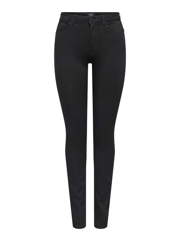ONLY Women's ONLFOREVER Black Life HW SK SOO796C NOOS Pants, Black Denim, M/30
