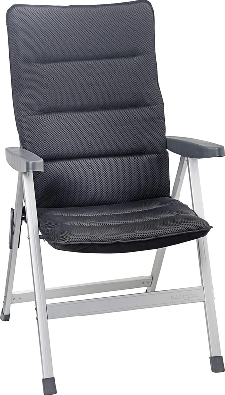 Brunner 0404069N.C09 Skye Aria, Outdoor Folding Chair with Adjustable Backrest up to 6 Positions, Chair with Removable Cover, Aluminium Frame, Weather Resistant