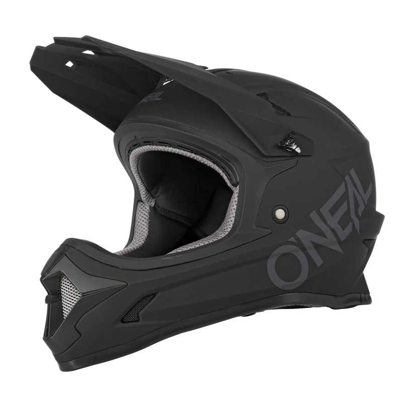 O'NEAL | Mountain Bike Helmet | Kids | MTB Downhill | ABS shell, vents for optimal ventilation & cooling, safety standard EN1078 | Sonus Youth Helmet Solid | Black | Size M