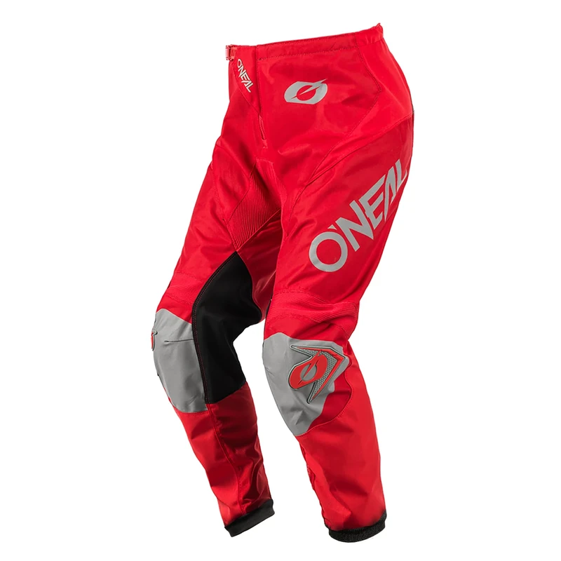 O'NEAL | Motorcycle-Pants | Enduro Motocross | Maximum Freedom of Movement, Breathable and Durable Design, Breathable Lining | Pants Matrix Ridewear | Adult | Red Grey | Size 28