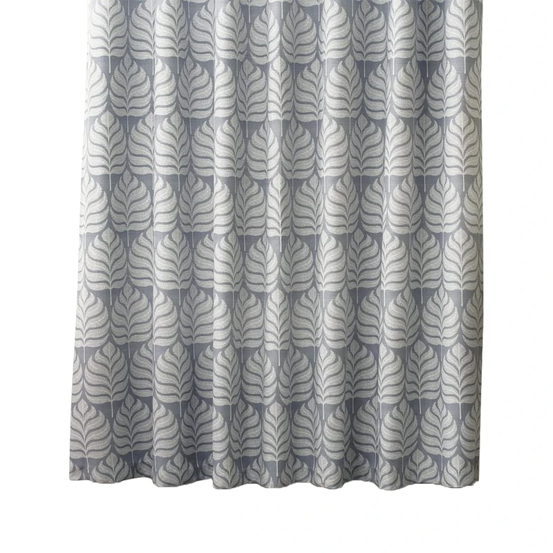 Paoletti Contemporary Horto Ringtop Eyelet Curtains, Blue, 229 x 137cm