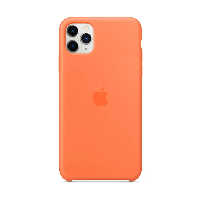 Apple Silicone Case (for iPhone 11 Pro Max) - Vitamin C