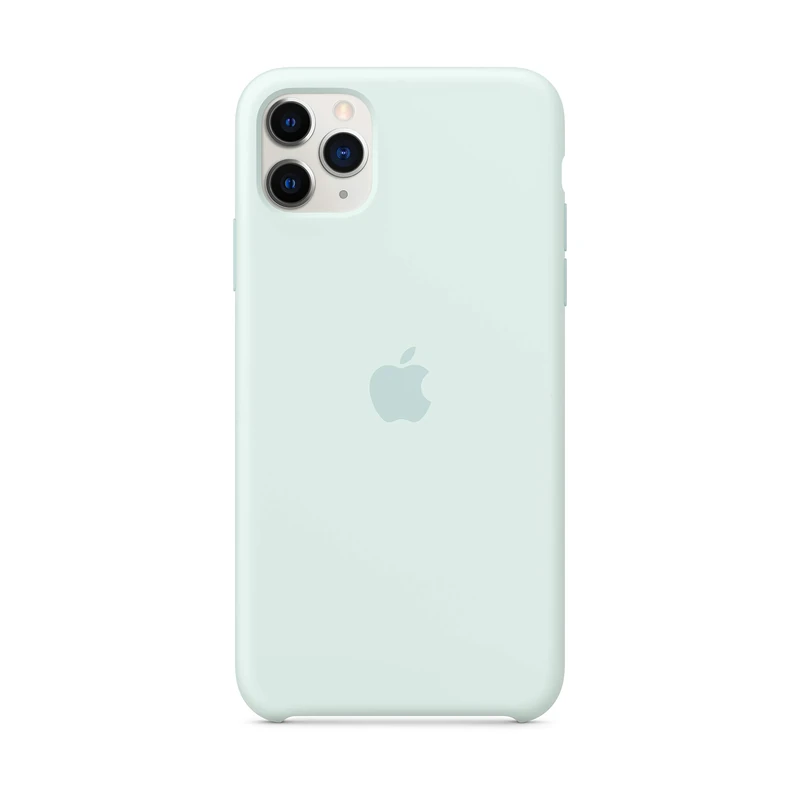 Apple Silicone Case (for iPhone 11 Pro Max) - Seafoam