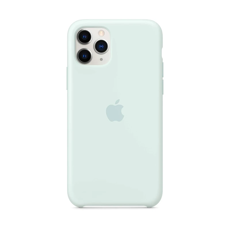 Apple Silicone Case (for iPhone 11 Pro) - Seafoam - 5.85 inches