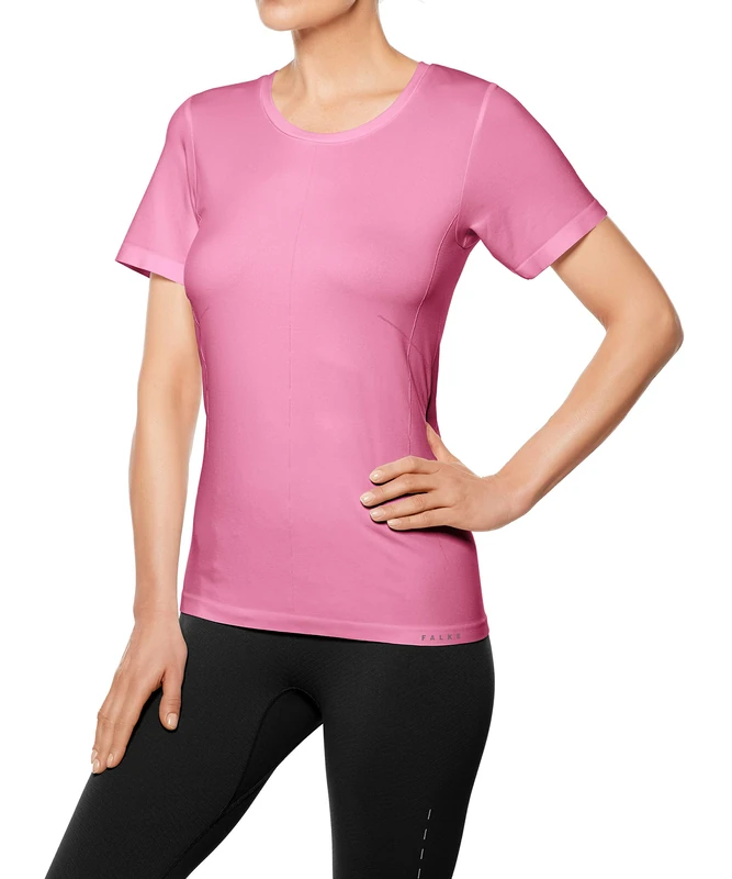 FALKE T-Shirt-37925 Women's T-Shirt - Begonia Pink, x-S - Image 1