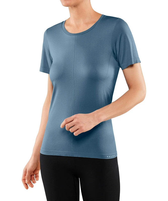 FALKE T-Shirt-37925 Women's T-Shirt - Horizon Blue, XL-XXL