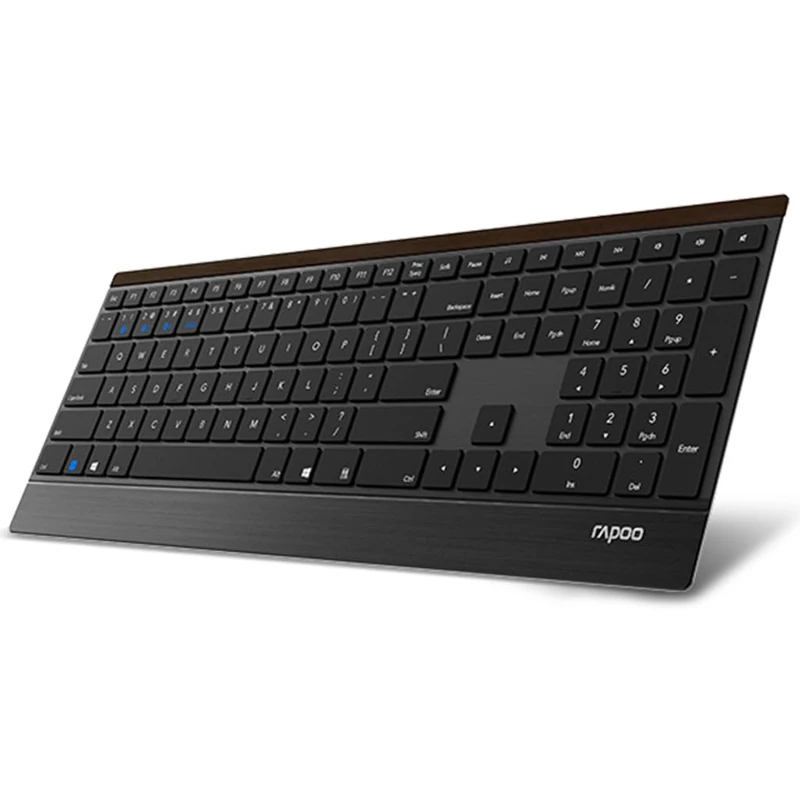 RAPOO RP E9500M UI-B Wireless Multimode Keyboard E9500M - Black (Qwerty US Layout)