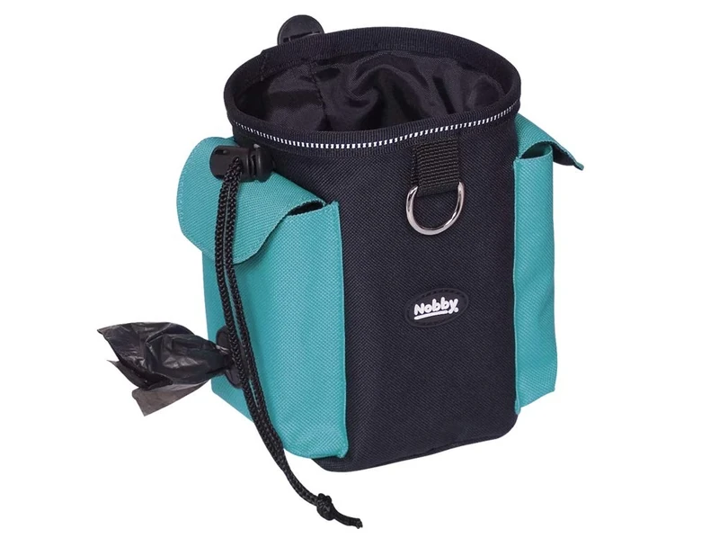 Nobby Snack Bag 2 in 1 Blue Diameter 11 x 16 cm