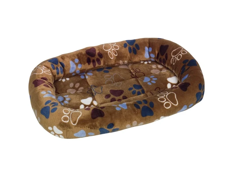 Nobby Lissi Classic Mat with Edge Oval 98 x 78 x 8 cm Light Grey